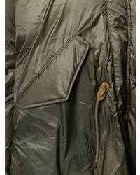 Женский оливковый пуховик от Sacai