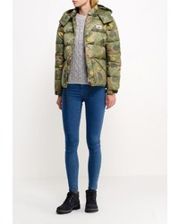 Женский оливковый пуховик от Penfield