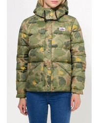 Женский оливковый пуховик от Penfield