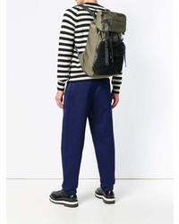 Мужской оливковый рюкзак из плотной ткани от Marni