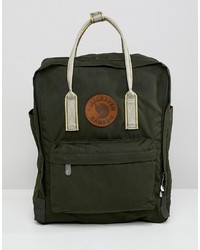 Мужской оливковый рюкзак из плотной ткани от Fjallraven