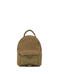 Мужской оливковый рюкзак из плотной ткани от Readymade