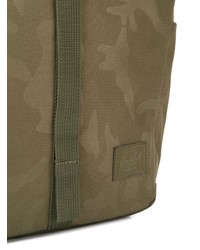 Мужской оливковый рюкзак с камуфляжным принтом от Herschel Supply Co.