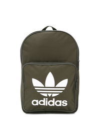 Мужской оливковый рюкзак с принтом от adidas