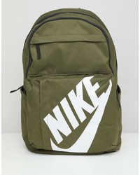 Мужской оливковый рюкзак с принтом от Nike