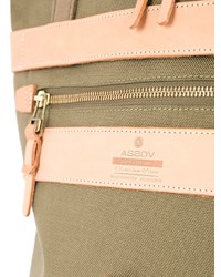 Мужской оливковый рюкзак от As2ov