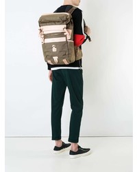 Мужской оливковый рюкзак от As2ov