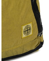 Мужской оливковый рюкзак от Stone Island