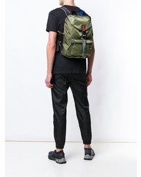 Мужской оливковый рюкзак от Givenchy