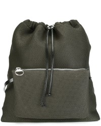 Женский оливковый рюкзак от MM6 MAISON MARGIELA