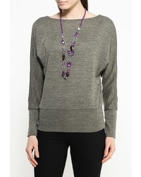 Женский оливковый свитер с круглым вырезом от Influence