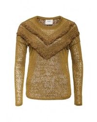 Женский оливковый свитер с круглым вырезом от Vero Moda