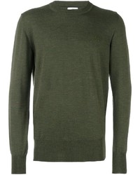 Мужской оливковый свитер с круглым вырезом от Vivienne Westwood