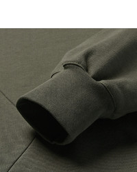 Мужской оливковый свитер с принтом от Public School