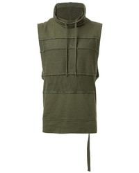 Мужской оливковый свитер от Alexandre Plokhov