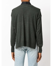 Женский оливковый свитер от Isabel Marant