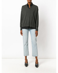 Женский оливковый свитер от Isabel Marant