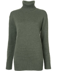 Женский оливковый свитер от Chloé