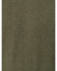 Мужской оливковый свитер от Barba