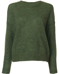 Женский оливковый свитер от Etoile Isabel Marant