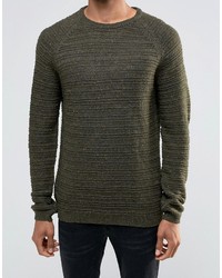 Мужской оливковый свитер от Asos