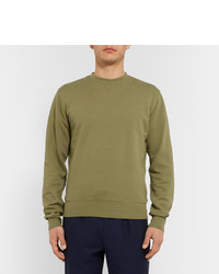 Мужской оливковый свитер от Aspesi