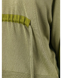 Женский оливковый свитер от Kenzo