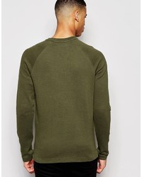 Мужской оливковый свитер от Pull&Bear