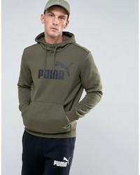 Мужской оливковый свитер от Puma