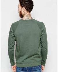 Мужской оливковый свитер от YMC