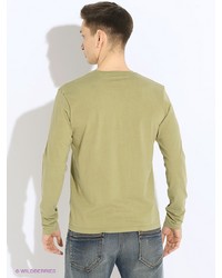 Мужской оливковый свитер от Von Dutch