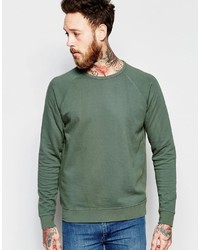 Мужской оливковый свитер от YMC