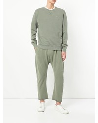 Мужской оливковый свитшот от The Upside