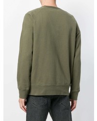 Мужской оливковый свитшот от Our Legacy