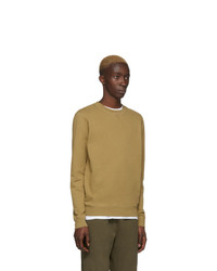 Мужской оливковый свитшот от Sunspel