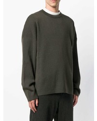 Мужской оливковый свитшот от Our Legacy