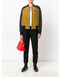 Женский оливковый хлопковый бомбер от Kenzo