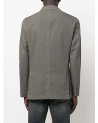 Мужской оливковый хлопковый пиджак от Boglioli