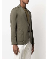 Мужской оливковый хлопковый пиджак от Circolo 1901