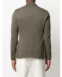Мужской оливковый хлопковый пиджак от Circolo 1901