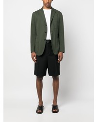 Мужской оливковый хлопковый пиджак от Boglioli