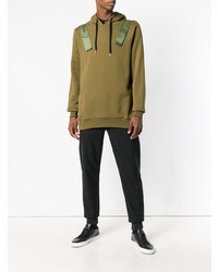 Мужской оливковый худи от Matthew Miller