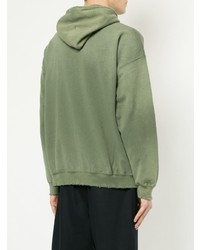 Мужской оливковый худи от SASQUATCHfabrix.