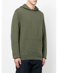 Мужской оливковый худи от Edwin