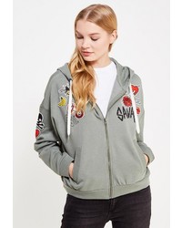 Женский оливковый худи от Jennyfer