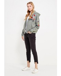 Женский оливковый худи от Jennyfer