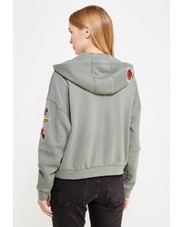 Женский оливковый худи от Jennyfer