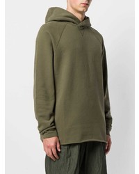 Мужской оливковый худи от Levi's Made & Crafted