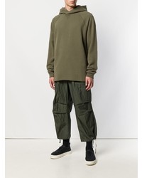 Мужской оливковый худи от Levi's Made & Crafted