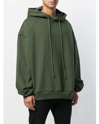 Мужской оливковый худи от Juun.J